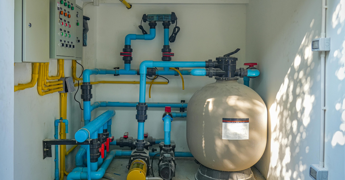system swimming pool