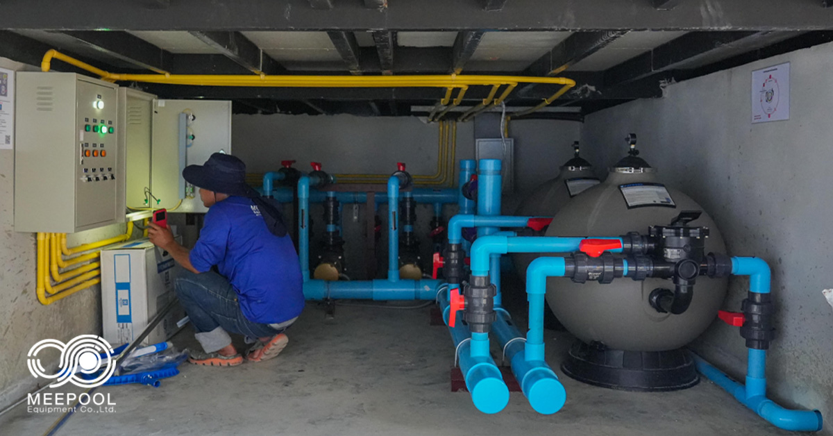 Turn on the water pump